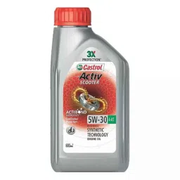 Castrol Activ Scooter 5W-30 4-At Synthetic Engine Oil 600 Ml, CAS-6HX87B-image-59