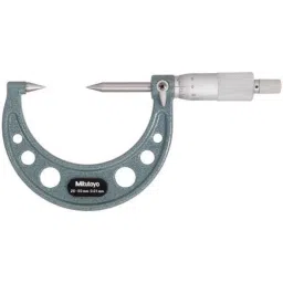 Mitutoyo 25-50mm Ratchet Stop Spline Micrometer, 112-202-21