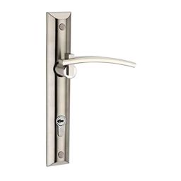 Bonus Olive1-8inch 85mm Brass Brush Steel One Side Key Mortice Lock Set-picture-39