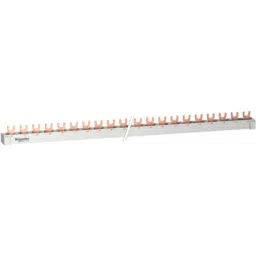 Schneider Electric Resi9 63A 57 Module 4 Pole Horizontal Comb Busbar, R9XFH457-2