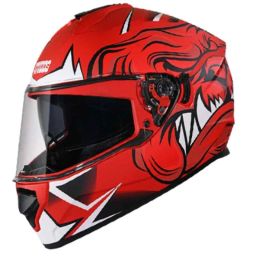 Studds Drifter D1 Matt Red N2 Full Face Motorcycle Helmet, Size: L-picture-35