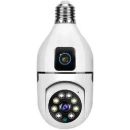OneXsale 2MP Bulb Indoor/Outdoor Dual Lens Smart Wi-Fi CCTV Camera with Live View, Motion Alert &a; Night Vision-21