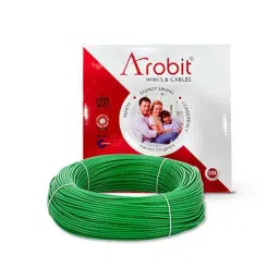 Arobit 6 Sqmm 90m Green Single Core FR PVC Insulated Multistrand Single Core Flexible Wire-image-19