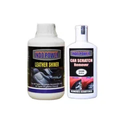 Indopower Ff768 250ml Leather Shiner &a; 200g Scratch Remover Combo, AHh770-image-97