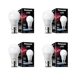 Panasonic 9W B22D Cool Day White Motion Sensor LED Bulb (Pack of 4)-5