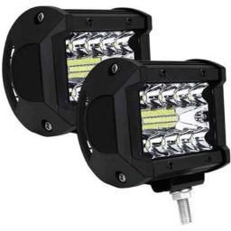 JBRIDERZ Car Cob Drl Fog Lamp 2 Pcs Set For Mahindra Xuv 500 2Nd Gen F/L 2.2L G At-13