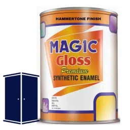 Magic Paints 200ml Deep Blue Premium Synthetic Enamel Paint with Hammerstone Finish-image-10