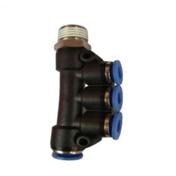 Mercury 6mm 1/4 inch Male Union Manifold, MPKD 06-02 (Pack of 10)-picture-27