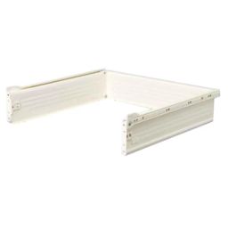 Ebco 400mm Stainless Steel Full Panel Quick Fit Drawer Slides, FPQ125-40-45 (Pack of 3)-78