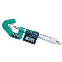 Insize Digital Screw Thread Micrometer without Measuring TIP, Range: .8-1.4 inch/20-35 mm, 3590-353E-image-2