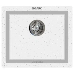 Embarc 21x18 inch Star Dust Granite Quartz Kitchen Sink-image-38