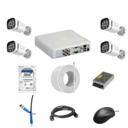 Cybernautt 2.4MP Full HD Indoor/Outdoor CCTV Kit with 4 Channel 5MP DVR, 2TB HDD &a; Other Accessories-38
