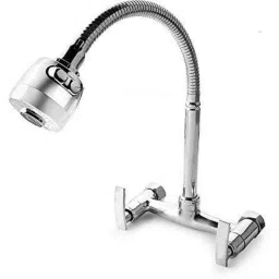 IRIS Passion Brass Chrome Finish Silver Sink Mixer with Dual Flow Flexible Soft Spout-image-53