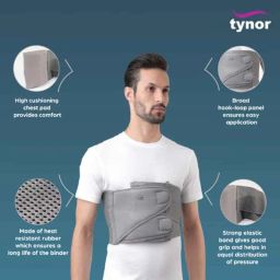 Tynor Chest Binder, Size: XL image 3