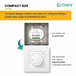 Finery 5A Wi-Fi Fan Switch with Speed Controller image 2