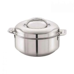Cello Maxima 2800ml Stainless Steel Silver Casserole, 401CTES0021-picture-24