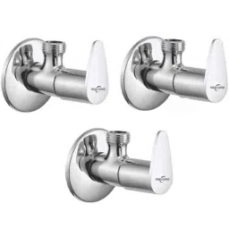 Neelkund Fusion Stainless Steel Silver Chrome Plated Angle Valve (Pack of 3)-picture-19