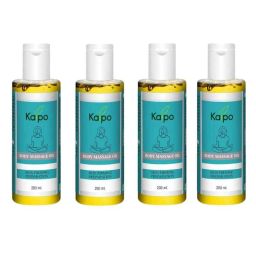 Keva Kaipo 200ml Body Massage Oil, CGT-KVS2008 (Pack of 4)-1