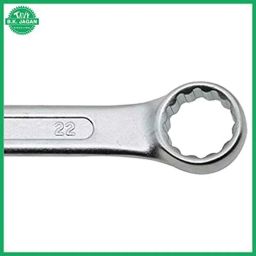 B K Jagan &a; Co 12 Pcs Chrome Vanadium Steel Combination Spanner Set with Maxi-Drive System image 3