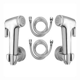 Fastgear ABS &a; Stainless Steel Silver Chrome Finish Health Faucet Set, FG2434-picture-29