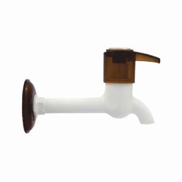 APL Apollo Dazzle ABS White Long Body Bib Cock with Flange, TP314-picture-17