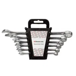 Spartan 6 Pcs Silver Carbon Steel Combination Spanner Set, SPA_SPANpk6-picture-27