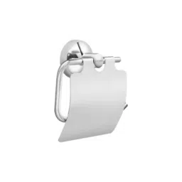 Cera Hera Stainless Steel Silver Chrome Finish Wall Mount Paper Holder with Flap Guard, F5007110-image-73