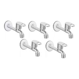 Fastgear Prime Stainless Steel Silver Chrome Finish Long Body Tap, FG965 (Pack of 5)-image-94