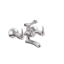Somany Cella Brass Chrome Finish Wall Mixer with Crutch, 272201150021-image-44