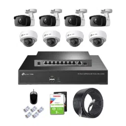 TP-Link VIGI C330I &a; 230I 3MP Indoor &a; Outdoor Network IP Combo Kit with 8 Channel NVR, 8 Camera, 10 Port POE Switch, 2TB HDD, D-LINK 100M LAN Cable-picture-37