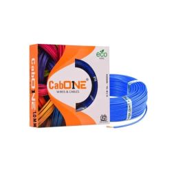 CabONE 1 Sqmm Blue FR PVC Multi Strand Electrical Wire, CabONE009, Length: 90m-image-48
