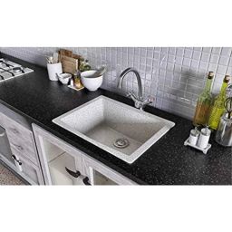 Bassino 40.6x45.7x20.32cm Quartz Kitchen Sink-image-6