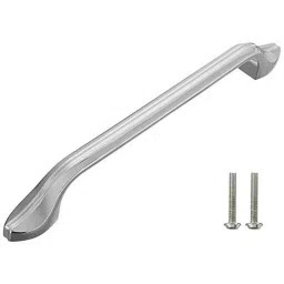 Aquieen 160mm Malleable Chrome Wardrobe Cabinet Pull Handle, CB21-160 (Pack of 2)-picture-6