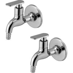 IRIS Slim Brass Chrome Finish Nozzle Bib Cock (Pack of 2)-image-16