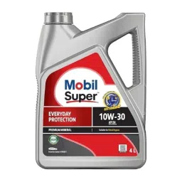Mobil Super 10W-30 4 Litre Everyday Protection Extra High Performance Engine Oil for Car-6
