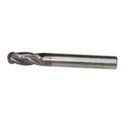 Totem F140 25mm 4 Flute Uncoated Ball Nose Solid Carbide End Mill, FBK0500269, Overall Length: 102 mm-3