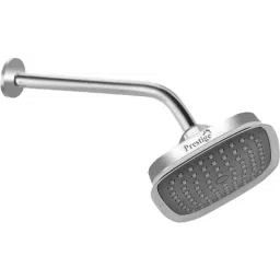 Prestige Garnet 5x5 inch ABS Chrome Finish Square Rain Over Head Shower with Arm-23