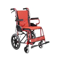 Karma KM-2500L 890x560x860mm 20F Rose Red Aluminium Foldable Wheelchair-picture-26