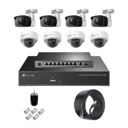TP-Link VIGI C320I &a; C220I 2MP Indoor &a; Outdoor Network IP Combo Kit with 8 Channel NVR, 8 Camera, 10 Port POE Switch, D-LINK 100M LAN Cable-picture-49