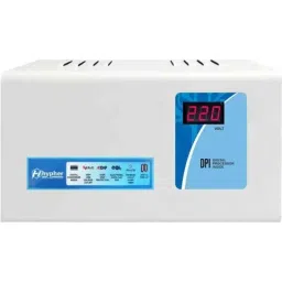 Hypher 5KVA 170-280V White Digital Voltage Stabilizer for 2 Ton AC, KAVACH-517-12