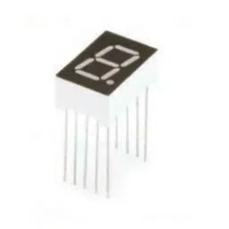 Oasistek 100 Pcs 0.50 inch Ultra Yellow Single Digit Display Module Set, TOS-5101-10