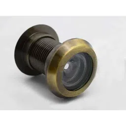 Implemental 2 inch Brass Antique Finish Round Door Eye Viewer (Pack of 2)-18