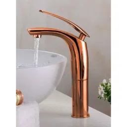 Bassino Black Brass Single Lever Hot &a; Cold Basin Faucet Tap, BTT-2028-picture-15