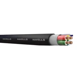Havells 4 Sqmm 6 Core Black PVC Insulated Flexible Industrial Shielded Cable, WHSFDSKG64X0, Length: 100 m-image-54