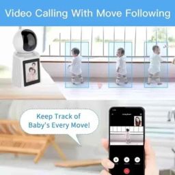 OneXsale 2MP 1080p Smart WiFi Camera with Humanoid Detect, Alarm Push, Two-Way Audio, Night Vision &a; Motion Detection image 2