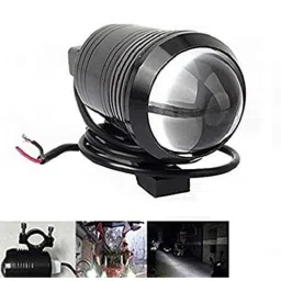 Meenu Arts U1 LED Motorycle Fog Light Bike Projector Auxillary Spot Beam Light (Black, 1 Pc) for Bullet Classic 500-28