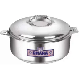Dhara Ultra 2500 1900ml Stainless Steel Round Thermoware Casserole with Lid, DC153-22