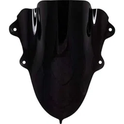 AOW Double Bolt Bubble Visor for Yamaha R15 V3 (Black) C-13-36