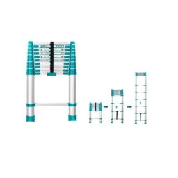 Total 150kg 6 Step Aluminium Telescopic Ladder, THLAD08061-0