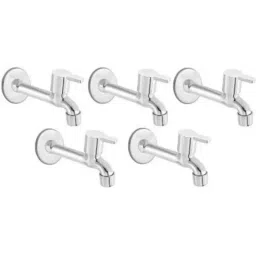 Fastgear Marc Stainless Steel Long Body Tap with Wall Flange (Pack of 5)-30